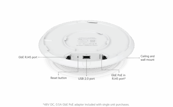 Ubiquiti Networks Unifi 802.11ac Dual-Radio PRO Access Point (UAP-AC-PRO) - Image 9